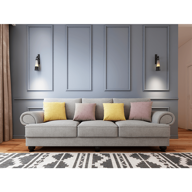 The Cloud Nine 3-Seater Sofa Slate