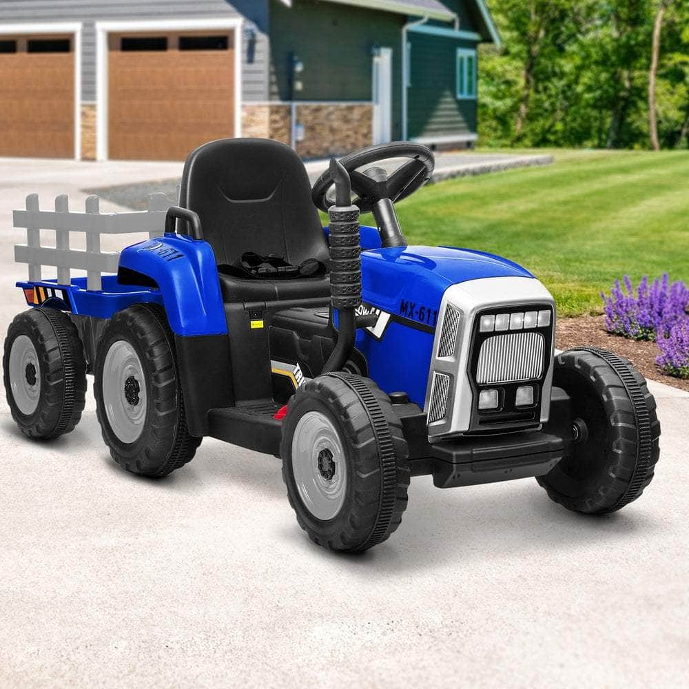 The Ultimate Outdoor Fun: 12V Electric Ride On Tractor with Bluetooth