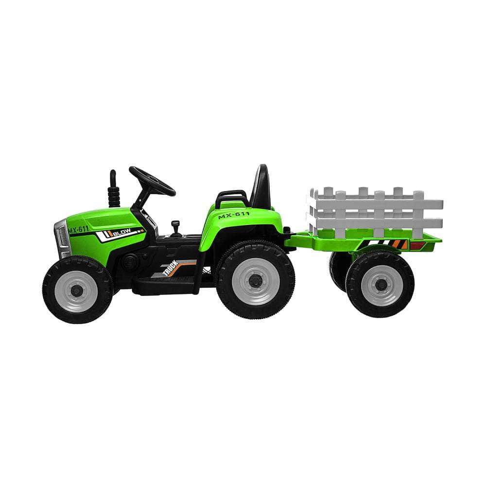 The Ultimate Outdoor Fun: 12V Electric Ride On Tractor with Bluetooth