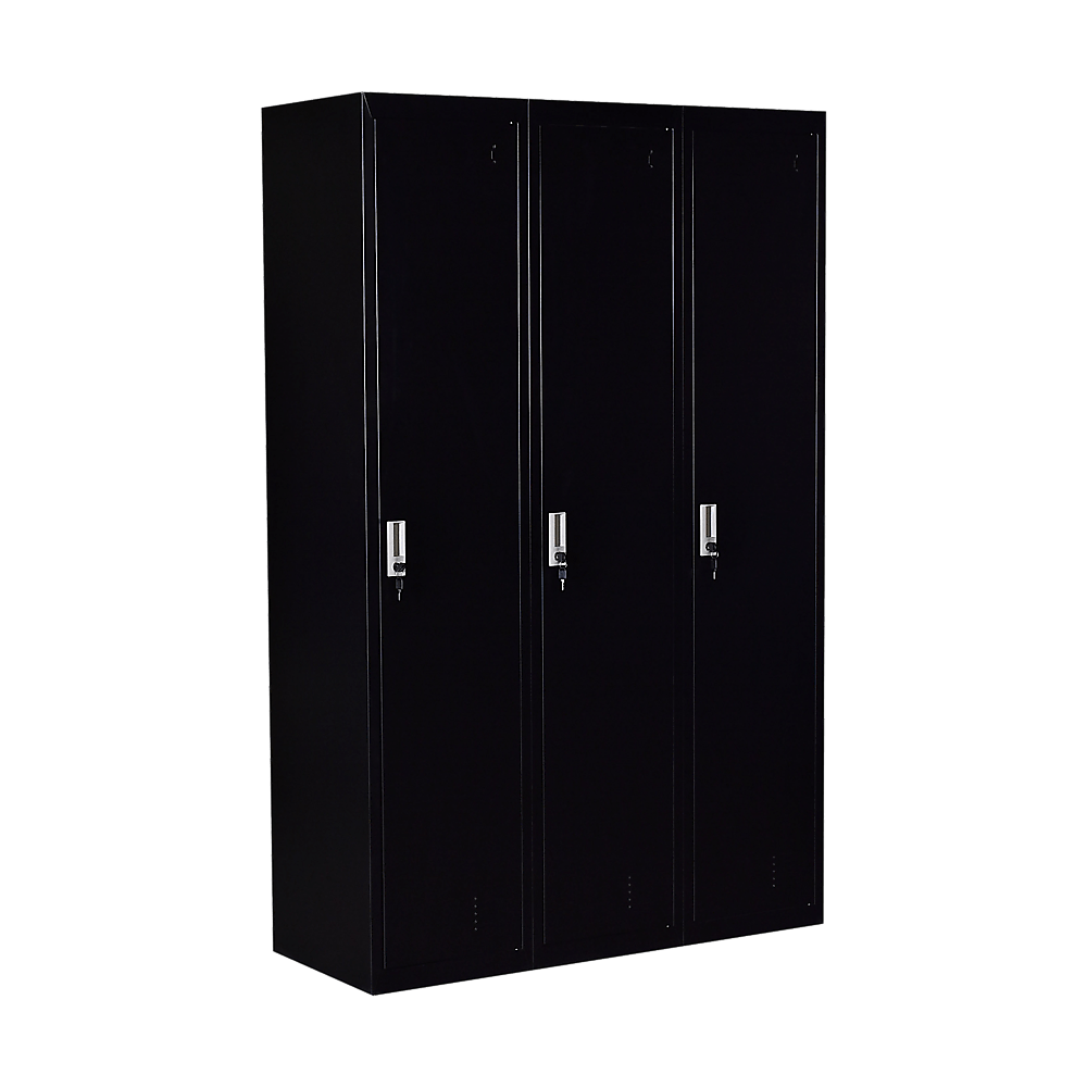 Three-Door Side By Side Office Gym Shed Storage Locker