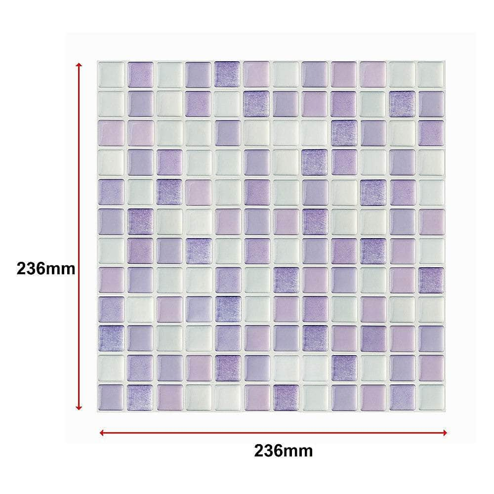 Tiles 3D Peel And Stick Wall Tile Crystal Mosaic 10 Sheets