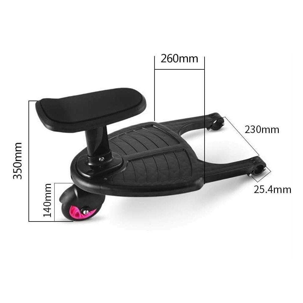 Toddler Buggy Wheel Standing Board Skateboard for Pram Adventures