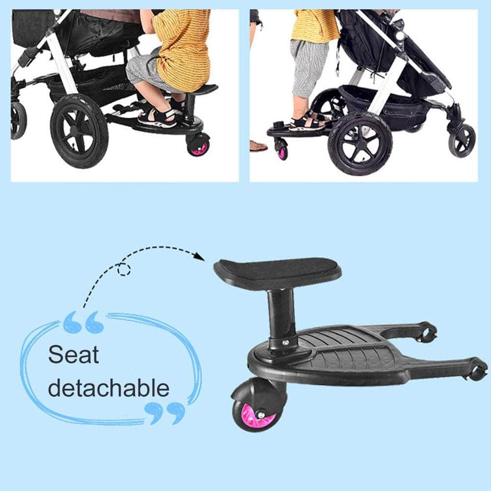 Toddler Buggy Wheel Standing Board Skateboard for Pram Adventures