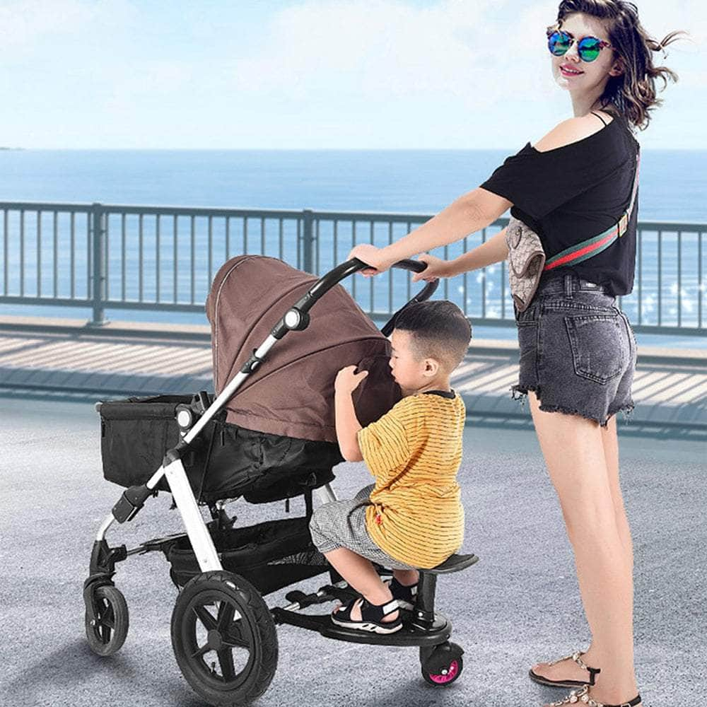 Toddler Buggy Wheel Standing Board Skateboard for Pram Adventures