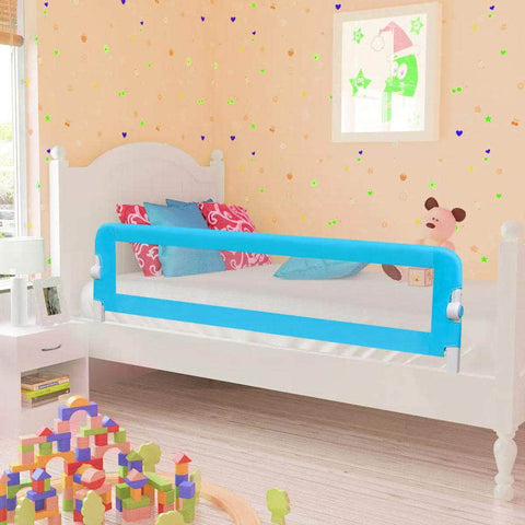 Toddler Safety Bed Rail 2 pcs Blue