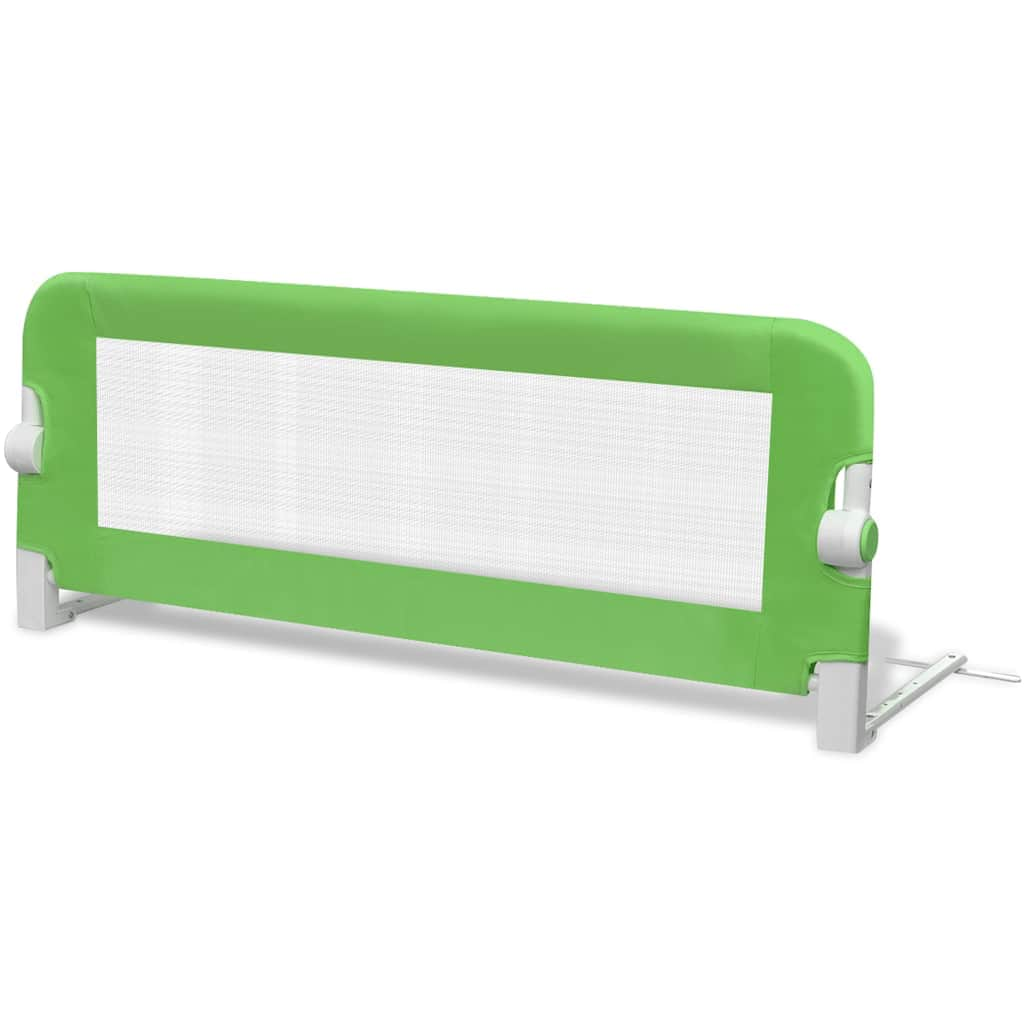 Toddler Safety Bed Rail 2 pcs Green