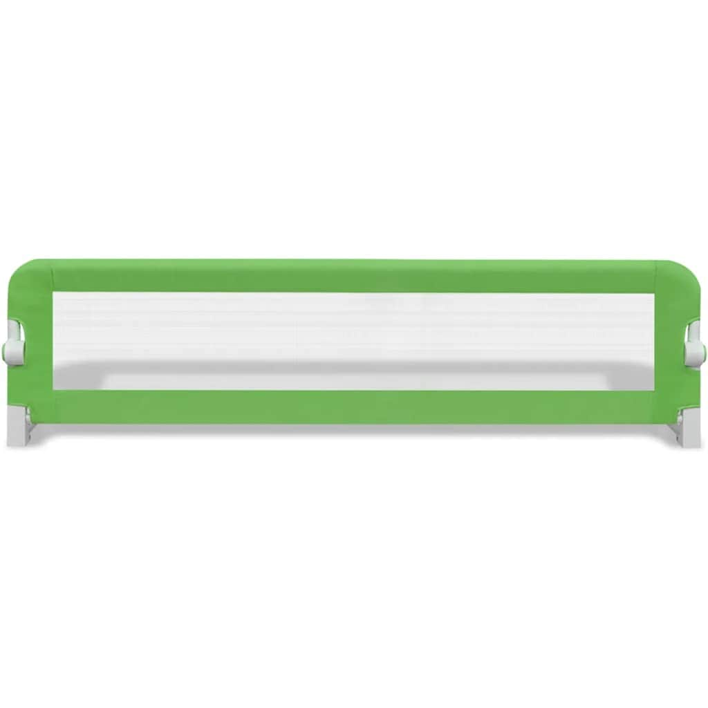 Toddler Safety Bed Rail 2 pcs Green