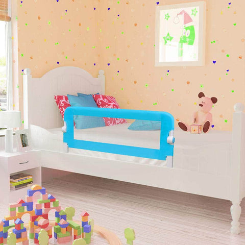 Toddler Safety Bed Rail--Blue