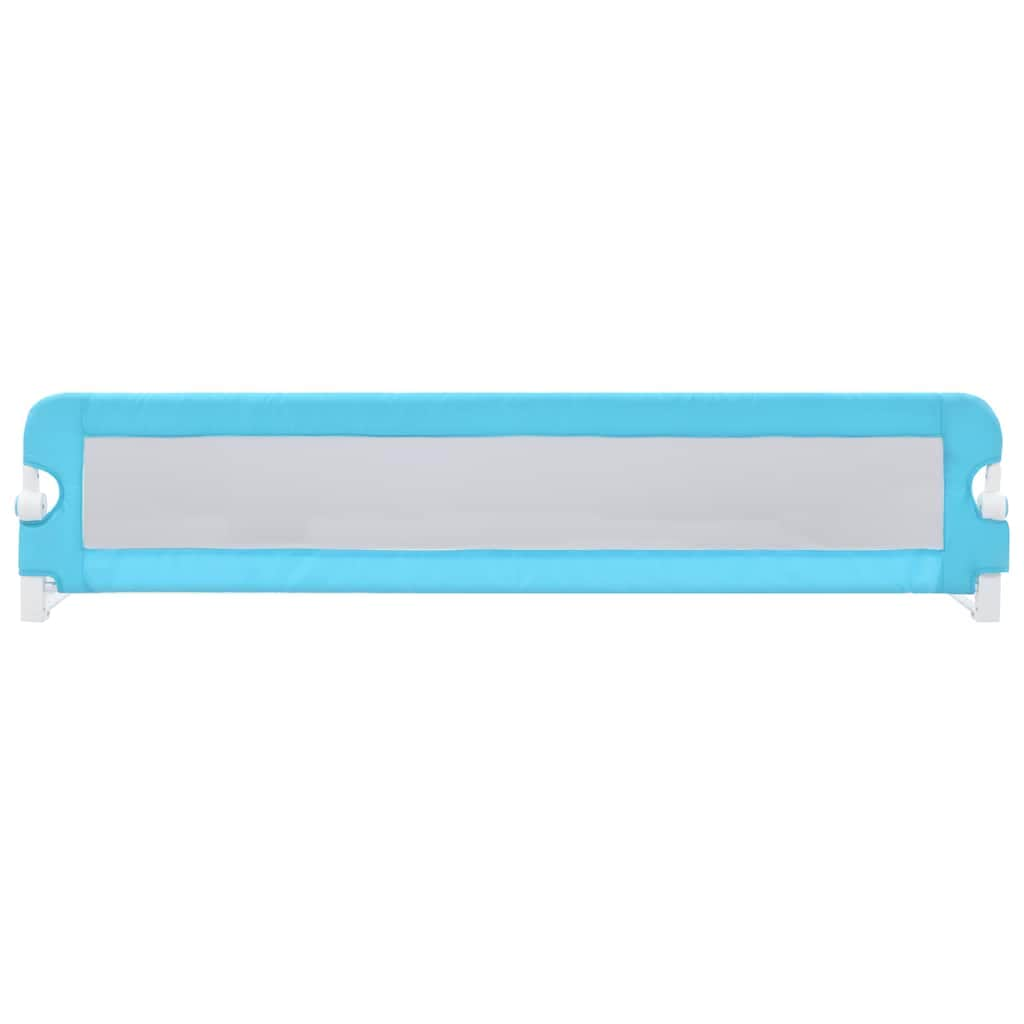 Toddler Safety Bed Rail--Blue Polyester