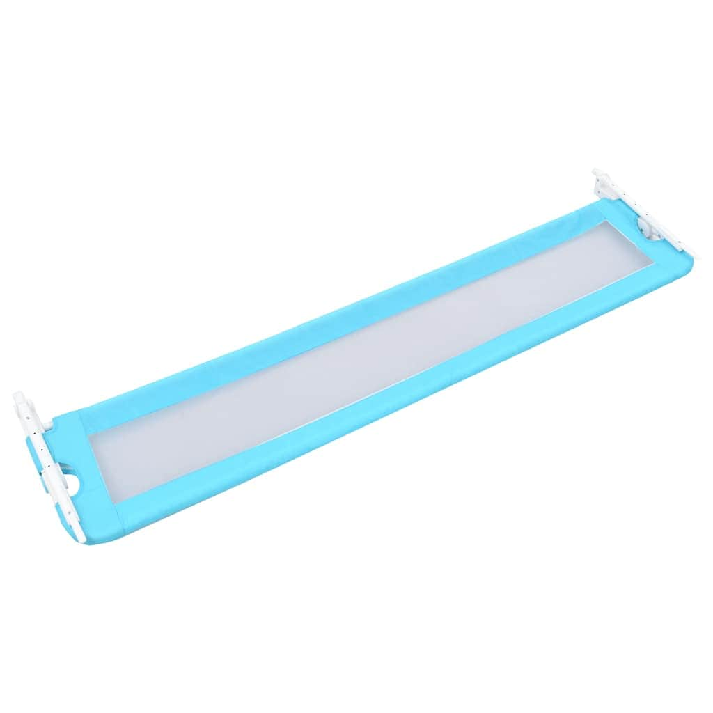 Toddler Safety Bed Rail--Blue Polyester