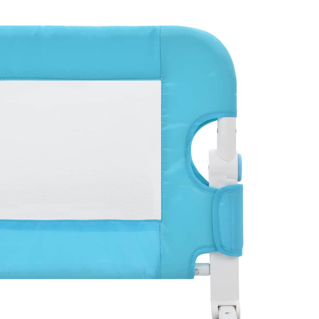 Toddler Safety Bed Rail Blue Polyester