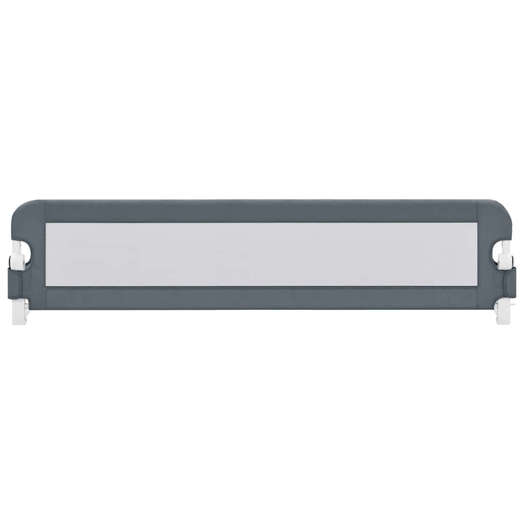 Toddler Safety Bed Rail--Grey Polyester