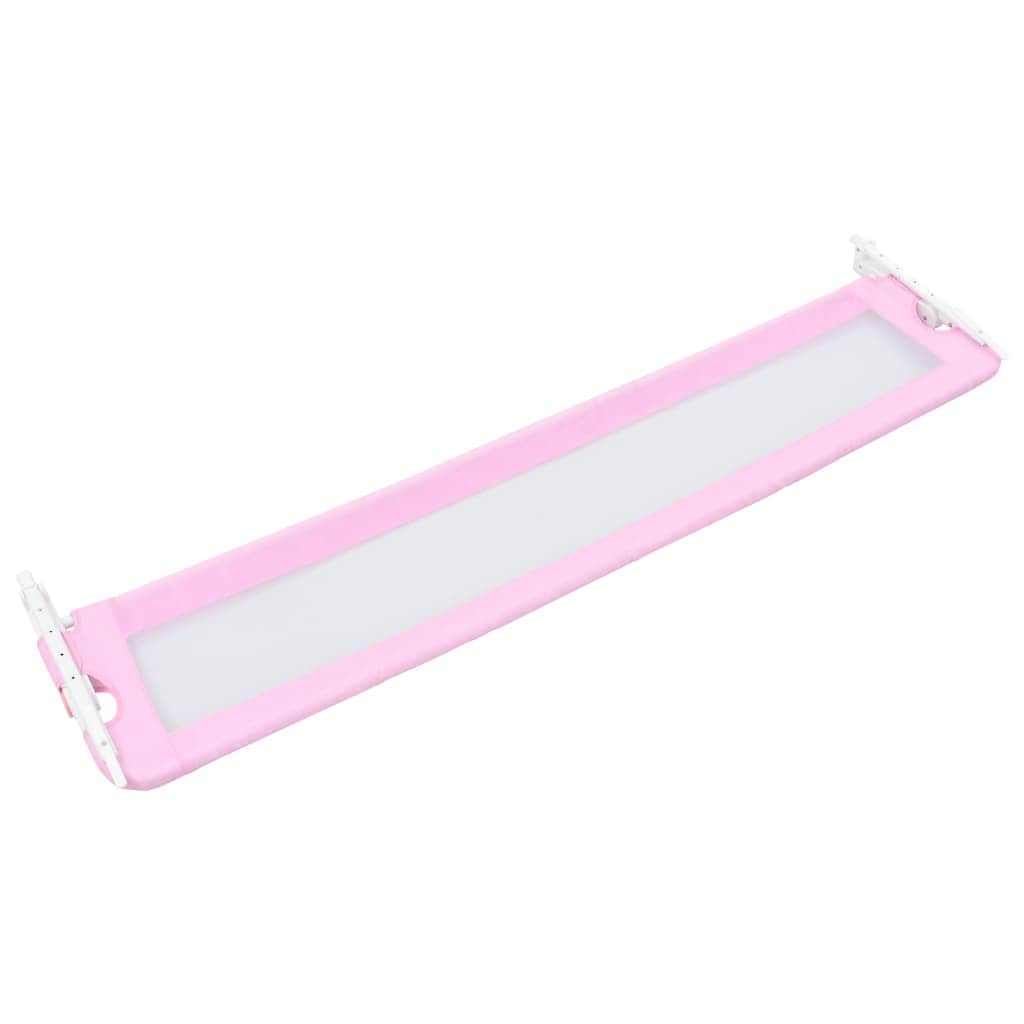 Toddler Safety Bed Rail--Pink Polyester