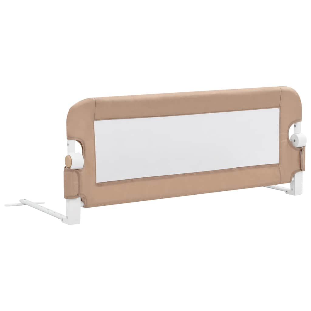 Toddler Safety Bed Rail   Taupe Polyester