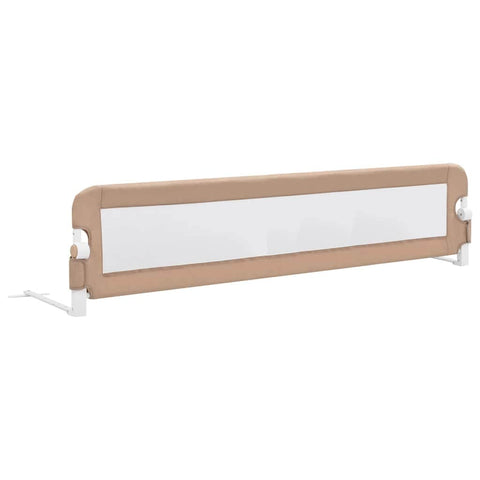 Toddler Safety Bed Rail--Taupe Polyester