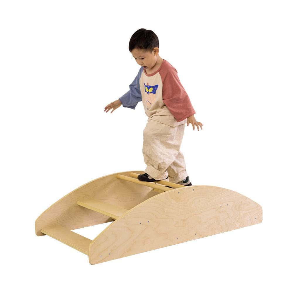 Toddler Wooden Rocking Boat Climber