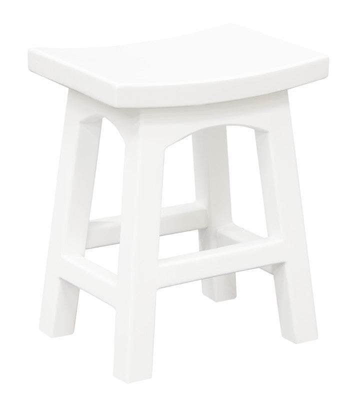 Tokyo Timber Stool H 48 cm (White)