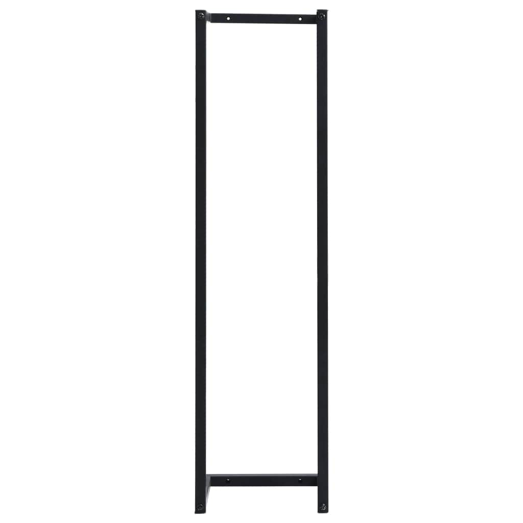 Towel Rack Black Iron