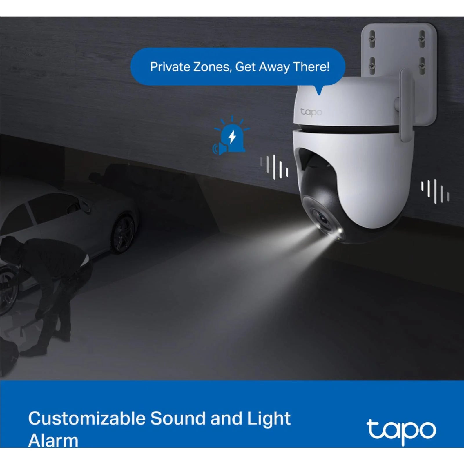 TP-Link Tapo 2K Outdoor Pan/Tilt Security Wi-Fi Camera