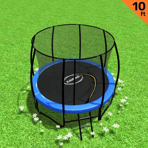 Trampoline 10ft - Blue/Green/Pink/Purple