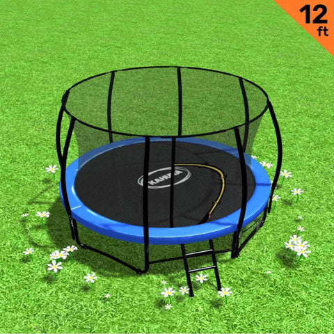 Trampoline 12ft - Blue/Green/Purple