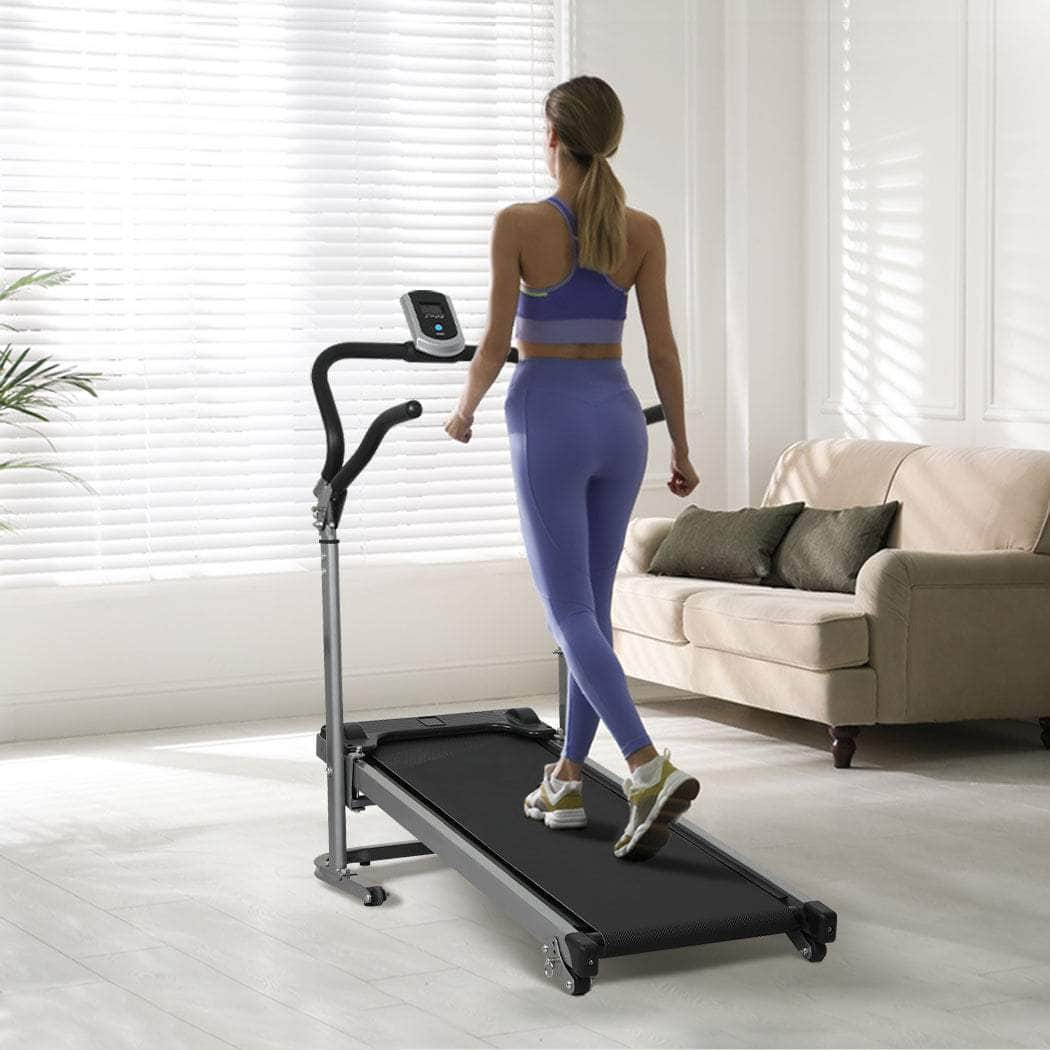 Treadmill Foldable Incline Exercise Machine for Home Gym Fitness Walk