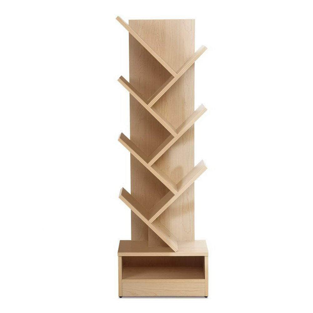 Tree Bookshelf 7 Tiers - Echo Oak