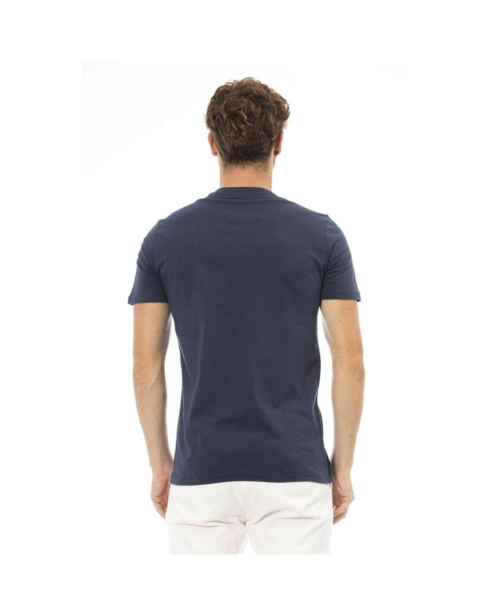 Trendy Blue Hue Baldinini Men'S Tee Shirt