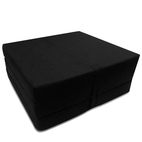 Trifold Foa Mattress Black