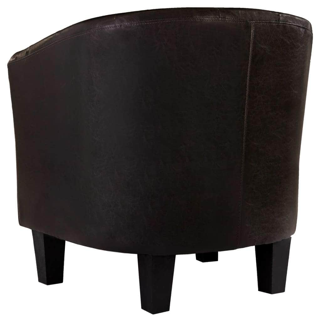 Tub Chair faux Leather