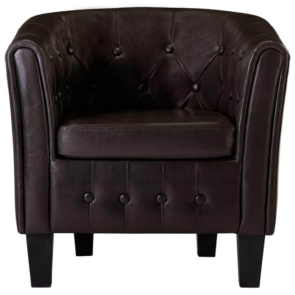 Tub Chair faux Leather