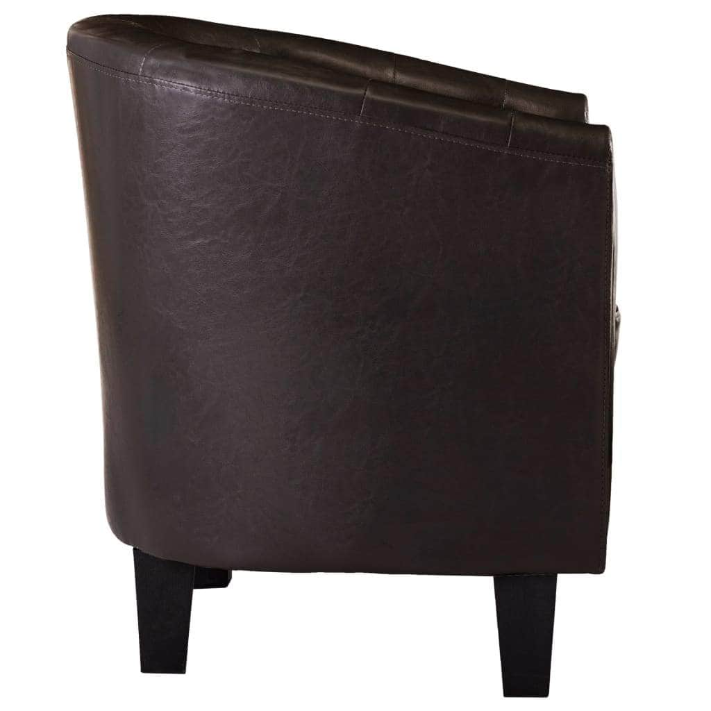 Tub Chair faux Leather