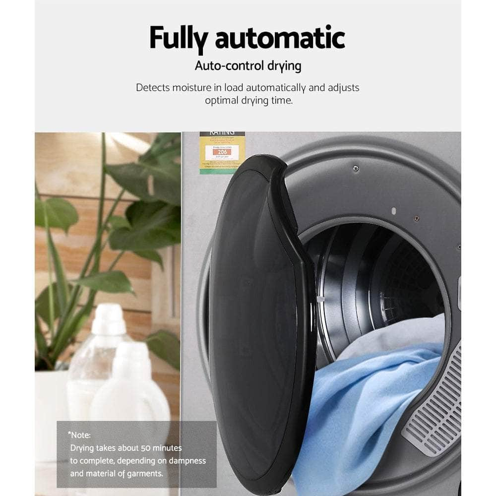 Tumble Dryer 5Kg Fully Auto Silver