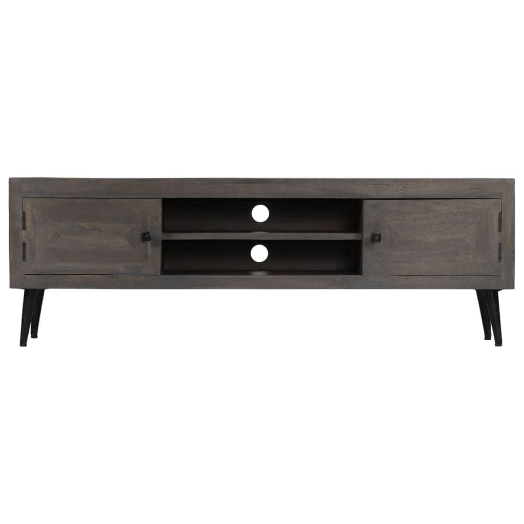 TV Cabinet Ample Storage Solid Mango Wood