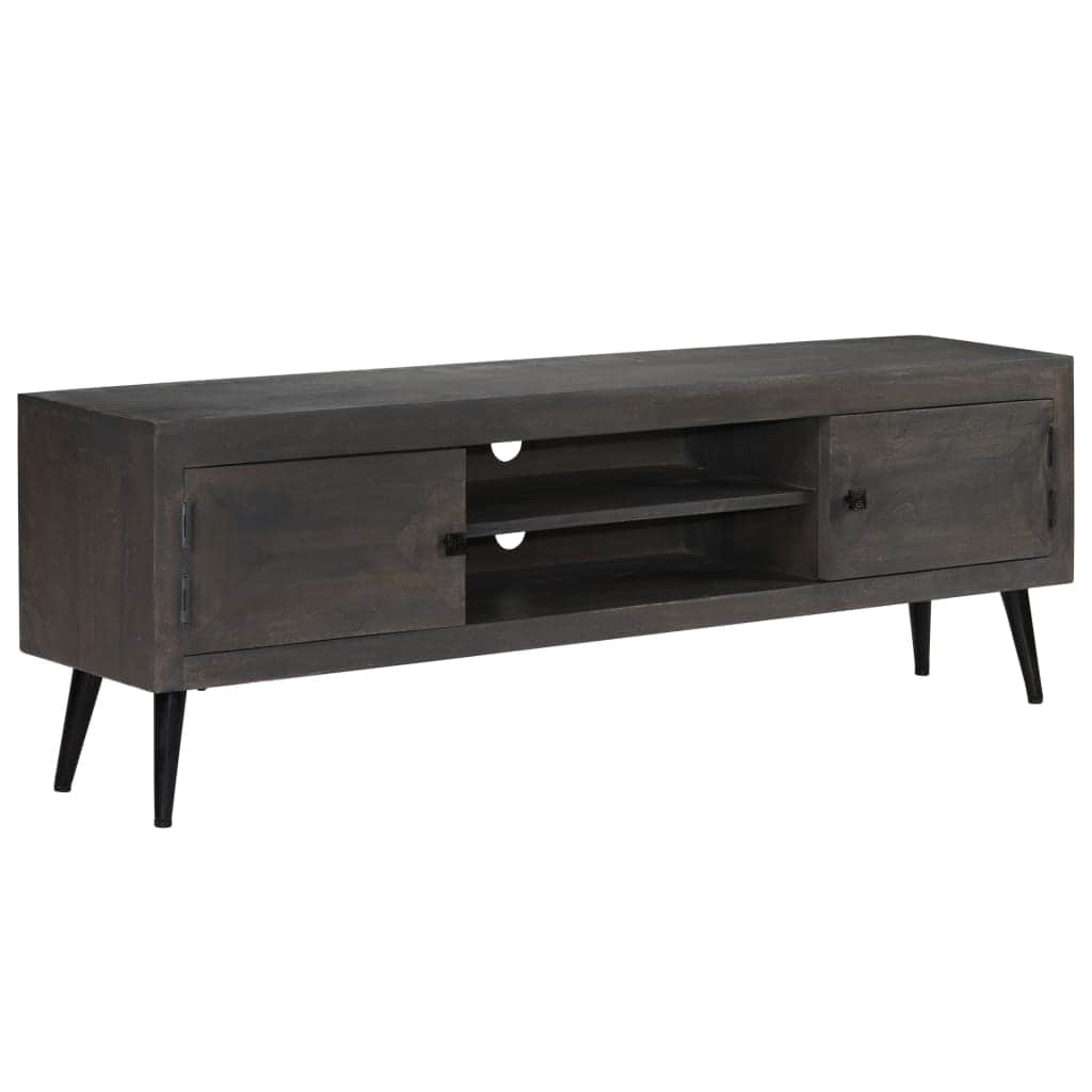 TV Cabinet Ample Storage Solid Mango Wood