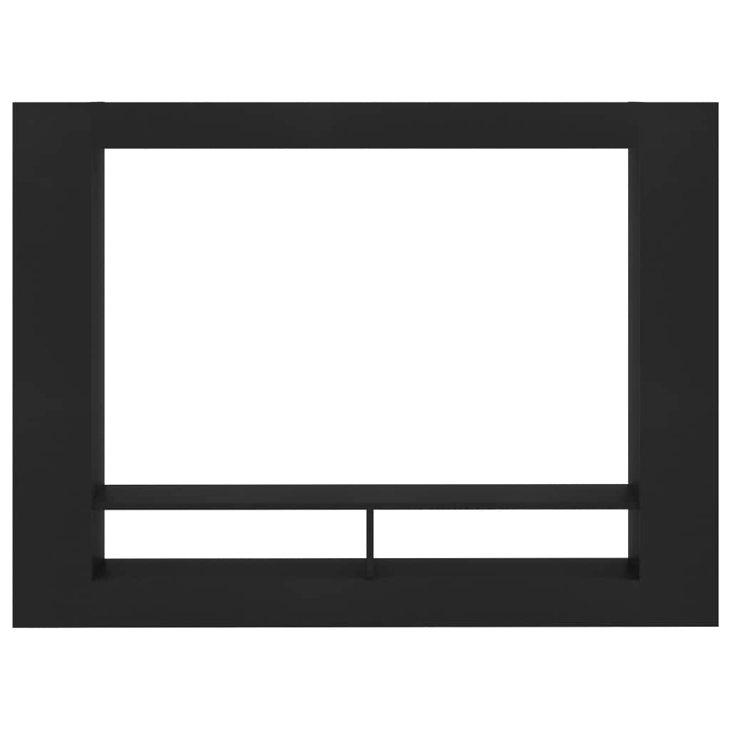 TV Cabinet  Black  Chipboard