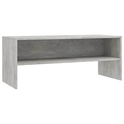 TV Cabinet  Concrete Grey Chipboard