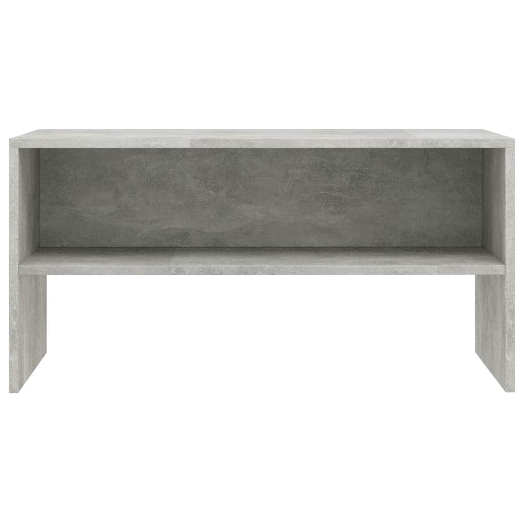 TV Cabinet  Concrete  Grey Chipboard