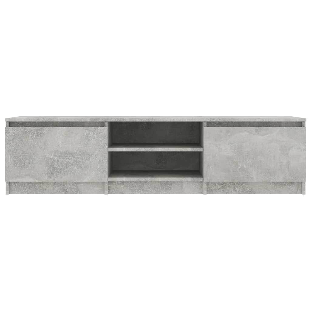 TV Cabinet Concrete Grey  Chipboard