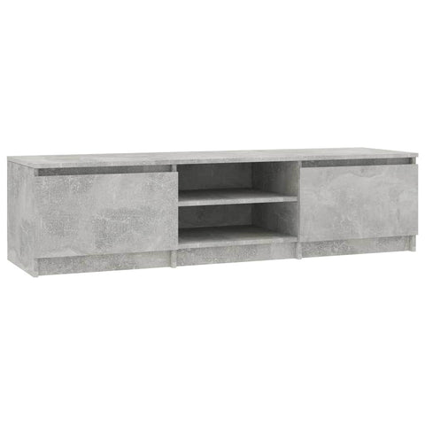 TV Cabinet Concrete Grey  Chipboard