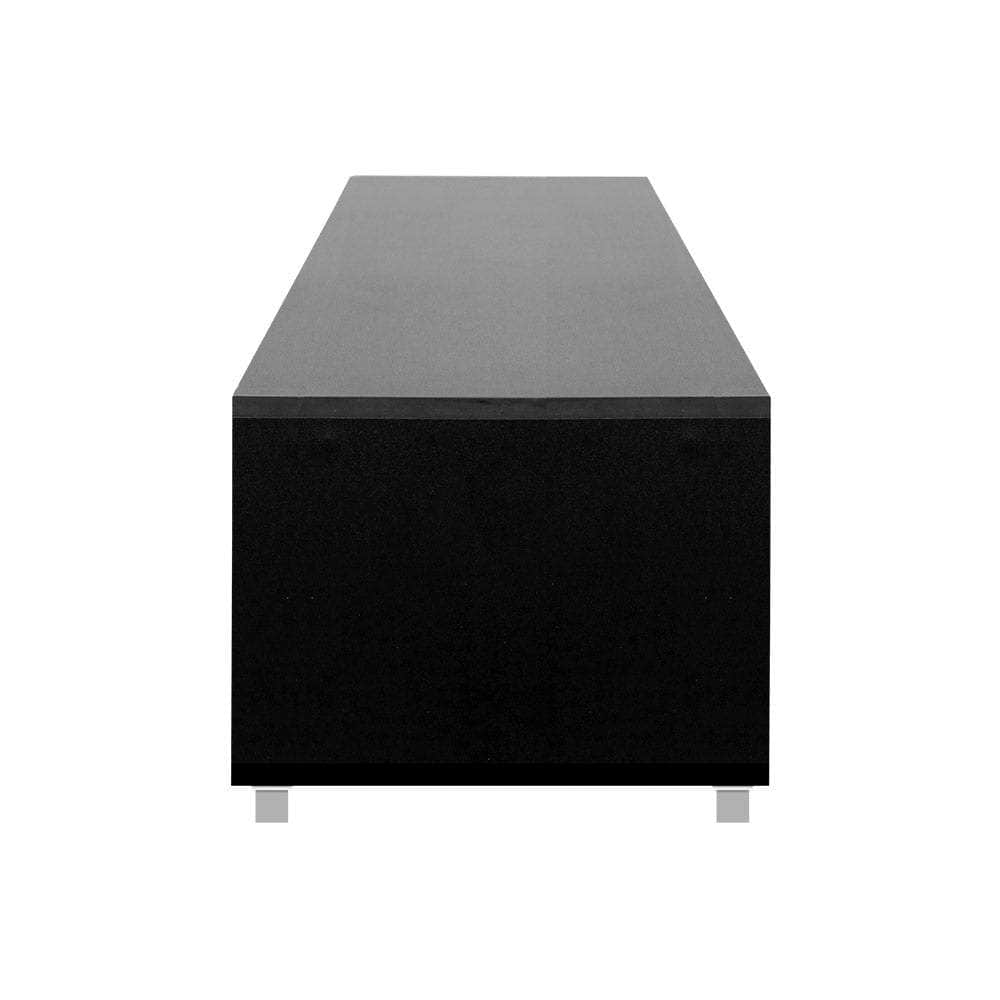 TV Cabinet Entertainment Unit 190cm Black Danson