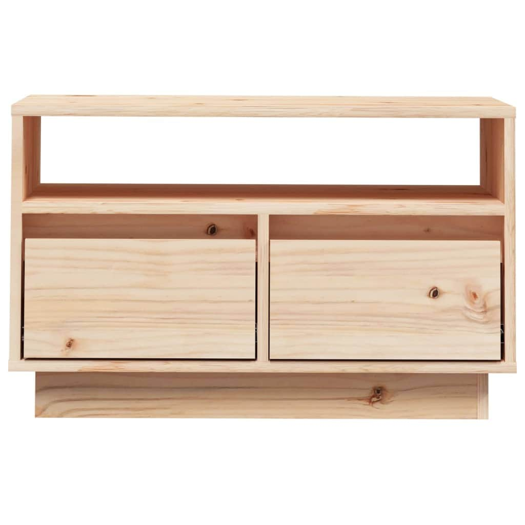 Tv Cabinet Entertainment Unit Solid Wood Pine