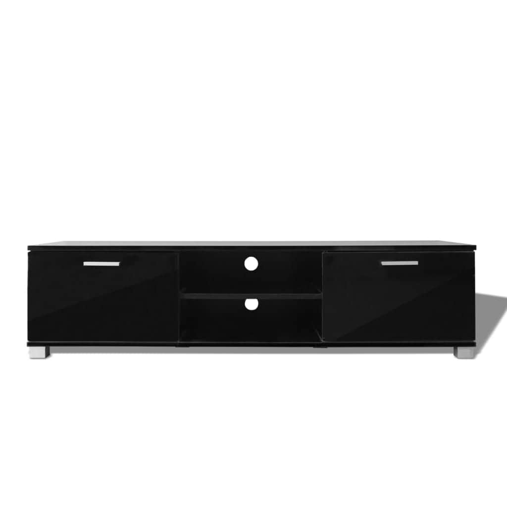 Tv Cabinet High-Gloss -Black