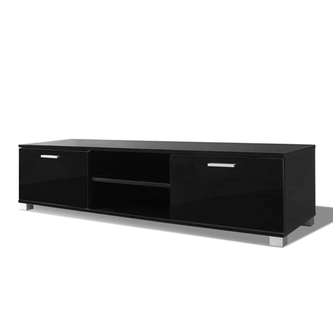 Tv Cabinet High-Gloss -Black