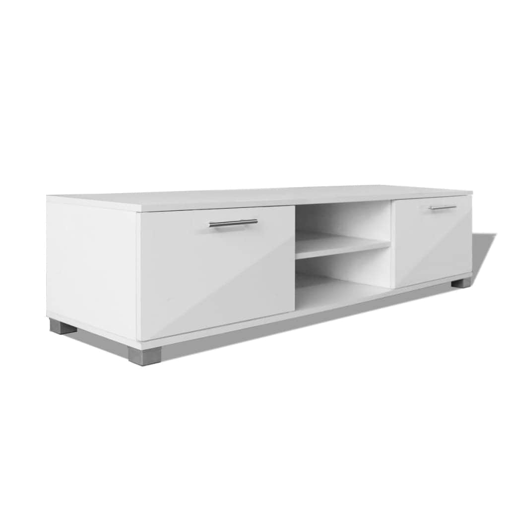 Tv Cabinet High-Gloss White