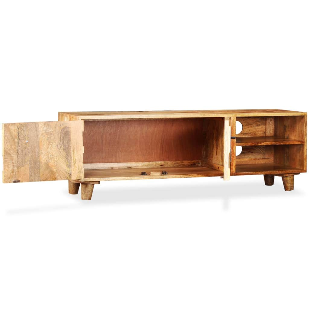 Tv Cabinet Solid Durable Mango Wood