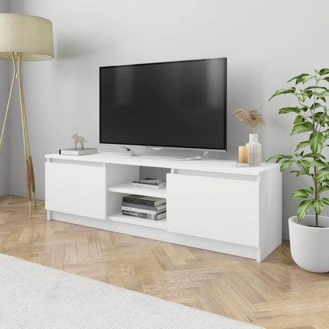 TV Cabinet White - Chipboard