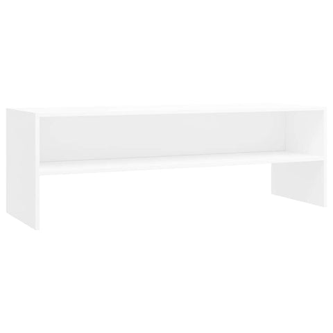 TV Cabinet White Chipboard