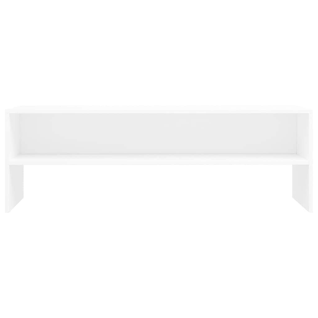 TV Cabinet White Chipboard