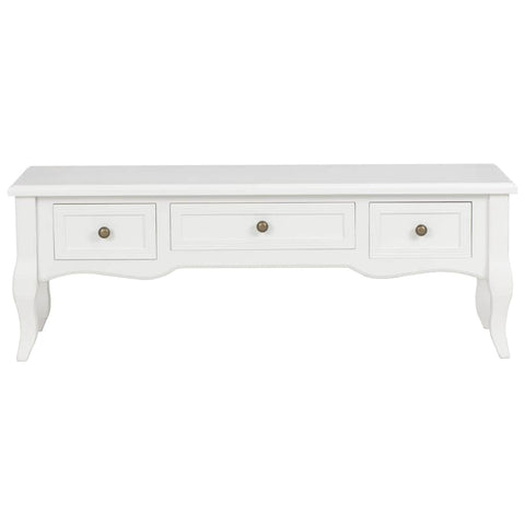 TV Cabinet Wood White